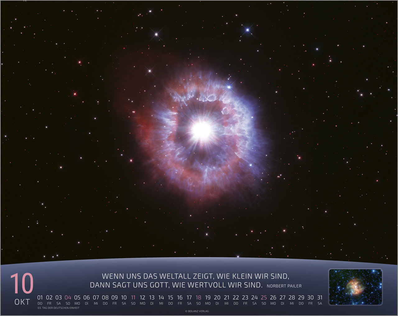 Du bist nicht fern 2026 - Super Wandkalender