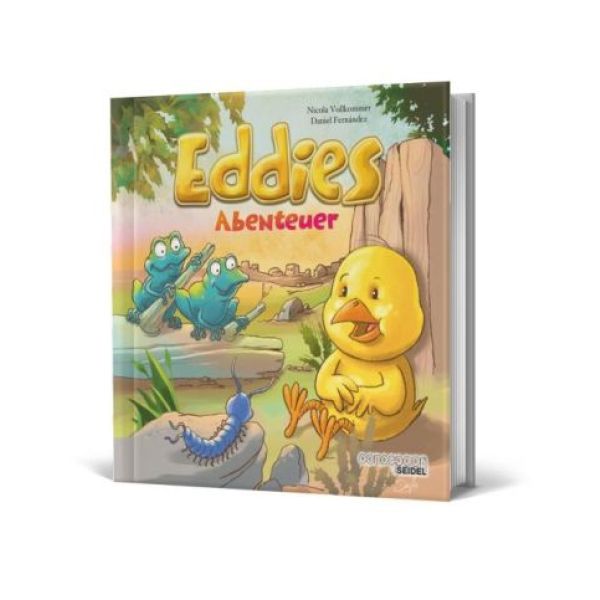 Eddies Abenteuer -  Autor: Nicola Vollkommer - Hardcover 1. Auflage (21 x 21 x 0,6 cm)