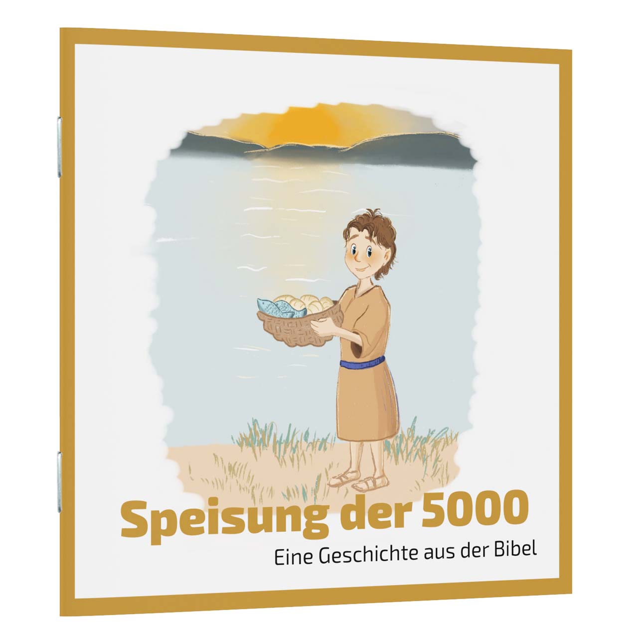 Speisung der 5000 - Eine Geschichte aus der Bibel -  Autor: Irene Frei - Geheftet 1. Auflage (12 x 12)