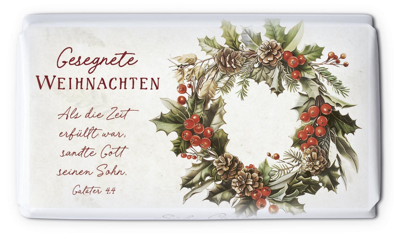 Schokolade Gesegnete Weihnachten