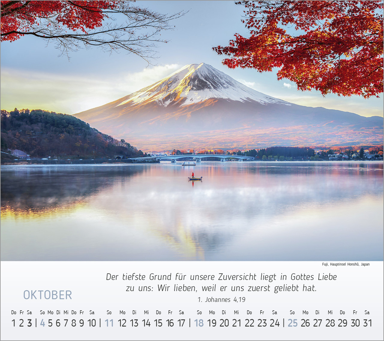 Wunderbare Bergwelt Tischkalender 2026