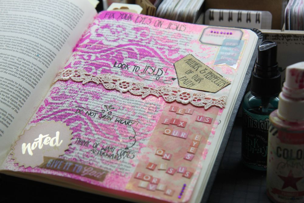 NLB Art Journaling Bibel Neues Testament und Psalmen -  - Hardcover 13. Auflage (17 x 24,1 x 3,5 cm)