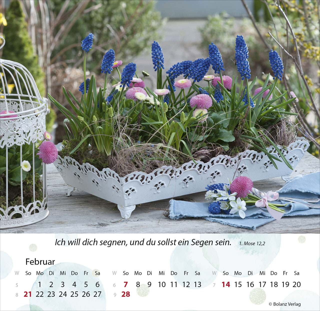 Gärten 2027 – Tischkalender