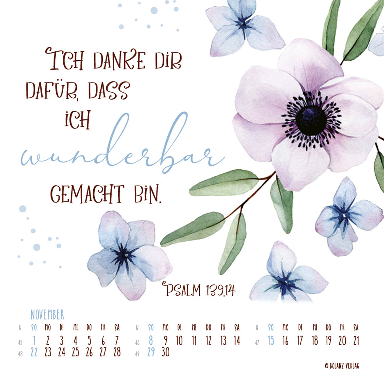 Getragen durch alle Zeiten 2026 - Tischkalender