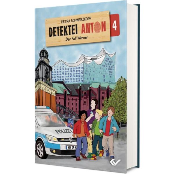 Detektei Anton: Der Fall Werner (4) -  Autor: Petra Schwarzkopf - Hardcover 1. Auflage (13,5 x 20,5 x 1,5 cm)