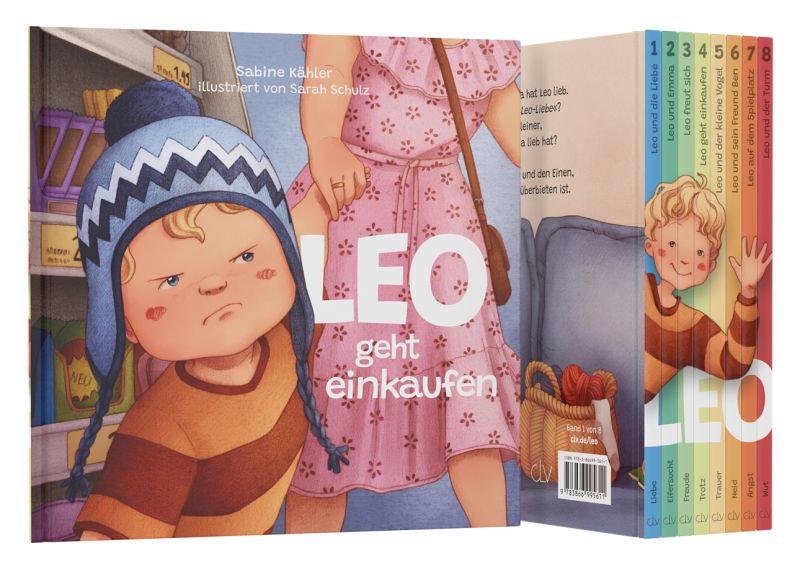 Leo geht einkaufen (Trotz) - Autor: Sabine Kähler - Hardcover 1. Auflage (22,5 x 22,1 x 1,5 cm) Leo geht einkaufen (Trotz) - Autor: Sabine Kähler - Hardcover 1. Auflage (22,5 x 22,1 x 1,5 cm)