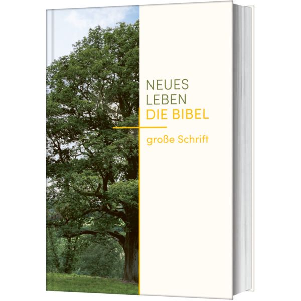 Neues Leben. Die Bibel, große Schrift -  - Hardcover 3. Auflage (15,5 x 22,2 x 4,7 cm)