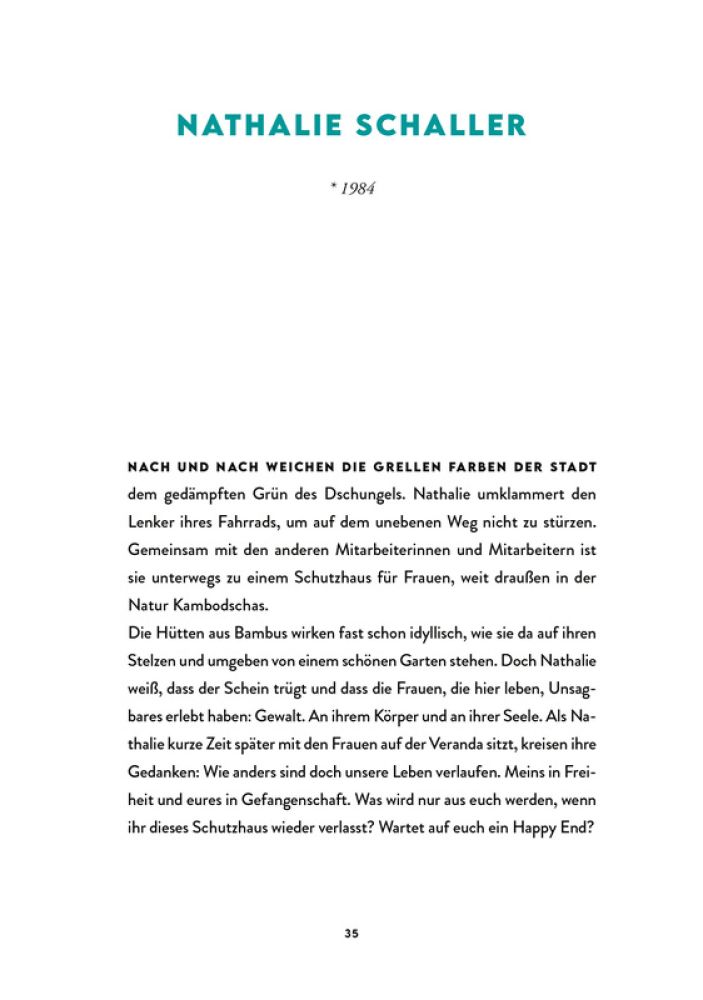 Fearless: Für Nachhaltigkeit und soziale Gerechtigkeit. 24 Menschen, die im Glauben losgegangen sind -  Autor: Mirja Wagner, Björn Wagner - Hardcover 1. Auflage (16,5 x 23,5 x 0,9 cm)