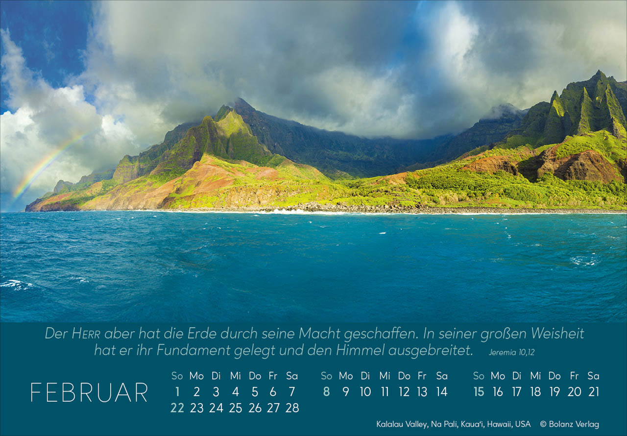 Ewigkeit im Herzen 2026 - Panoramakalender