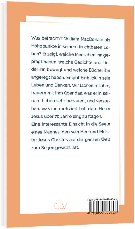 10 Highlights meines Lebens -  Autor: William MacDonald - Taschenbuch 1. Auflage (11 x 18 x 1,6 cm)