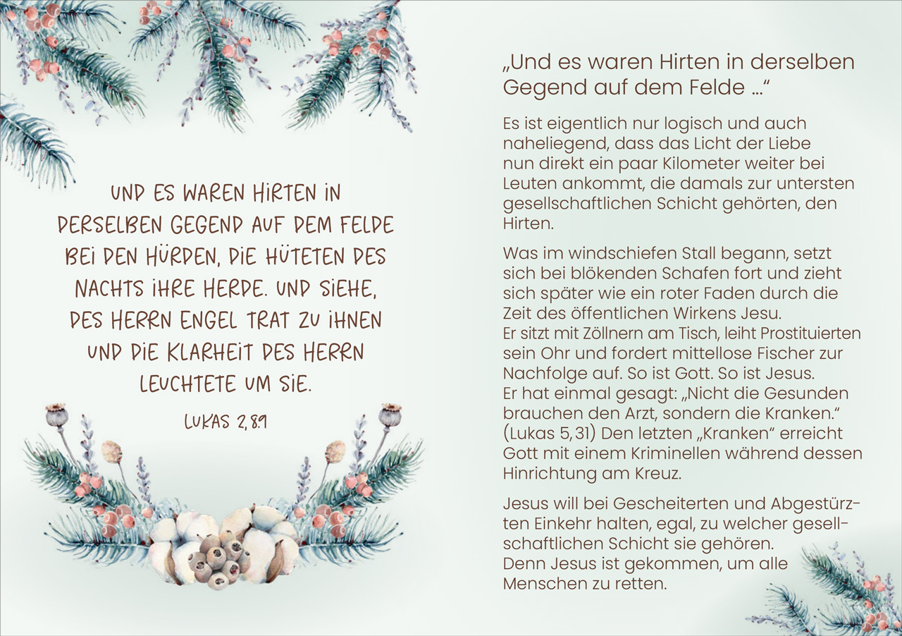 Grußheft - Kommt mit mir nach Bethlehem - Anlass: Weihnachten (10,5 x 14,8 cm) Grußheft - Kommt mit mir nach Bethlehem - Anlass: Weihnachten (10,5 x 14,8 cm)