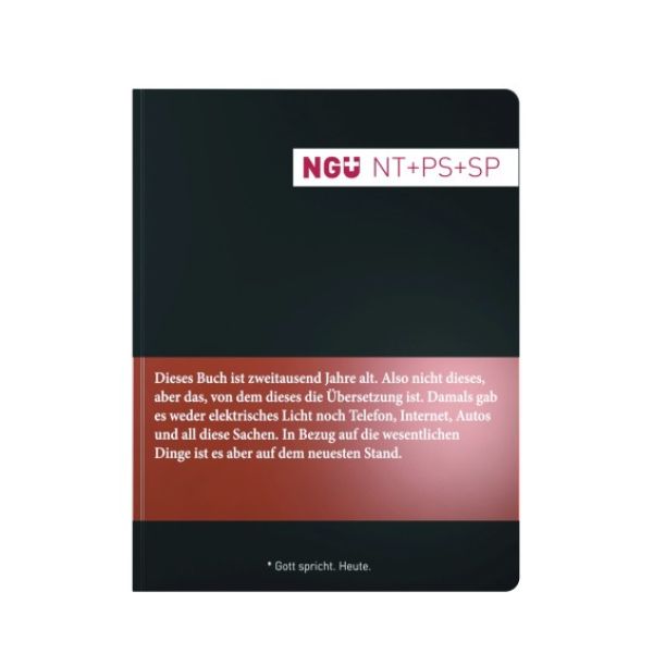 NGÜ. Neues Testament, Psalmen und Sprüche. Pocketausgabe -  - Kartoniert 2. Auflage (7,5 x 11,7 x 1,5 cm)