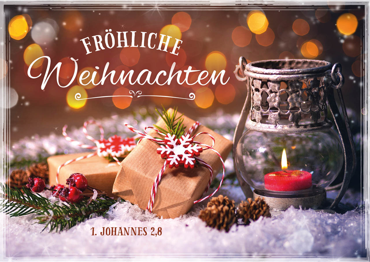 Postkartenbox Besinnliche Weihnachtzeit -  Anlass: Weihnachten (15 x 11 cm)