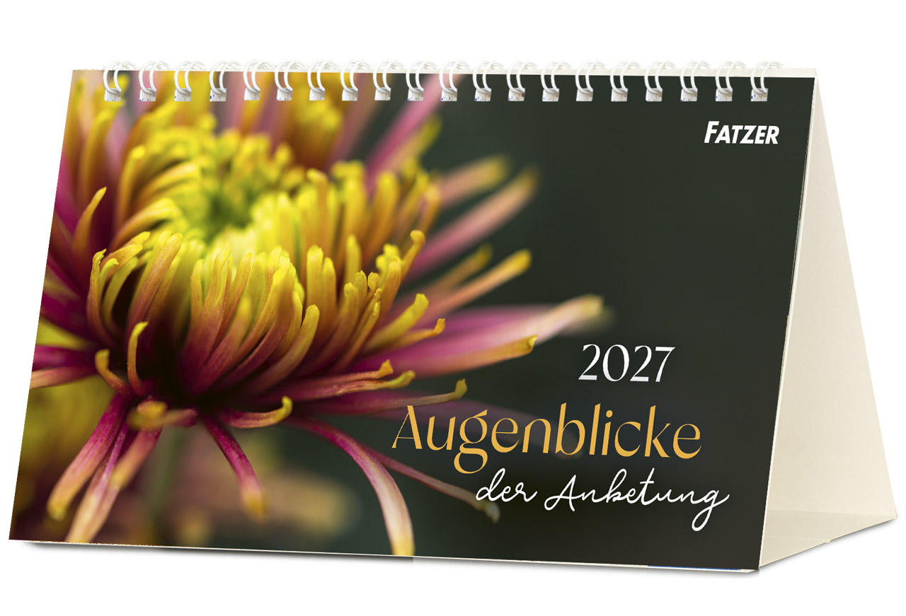 Augenblicke der Anbetung 2027 – Postkartenkalender