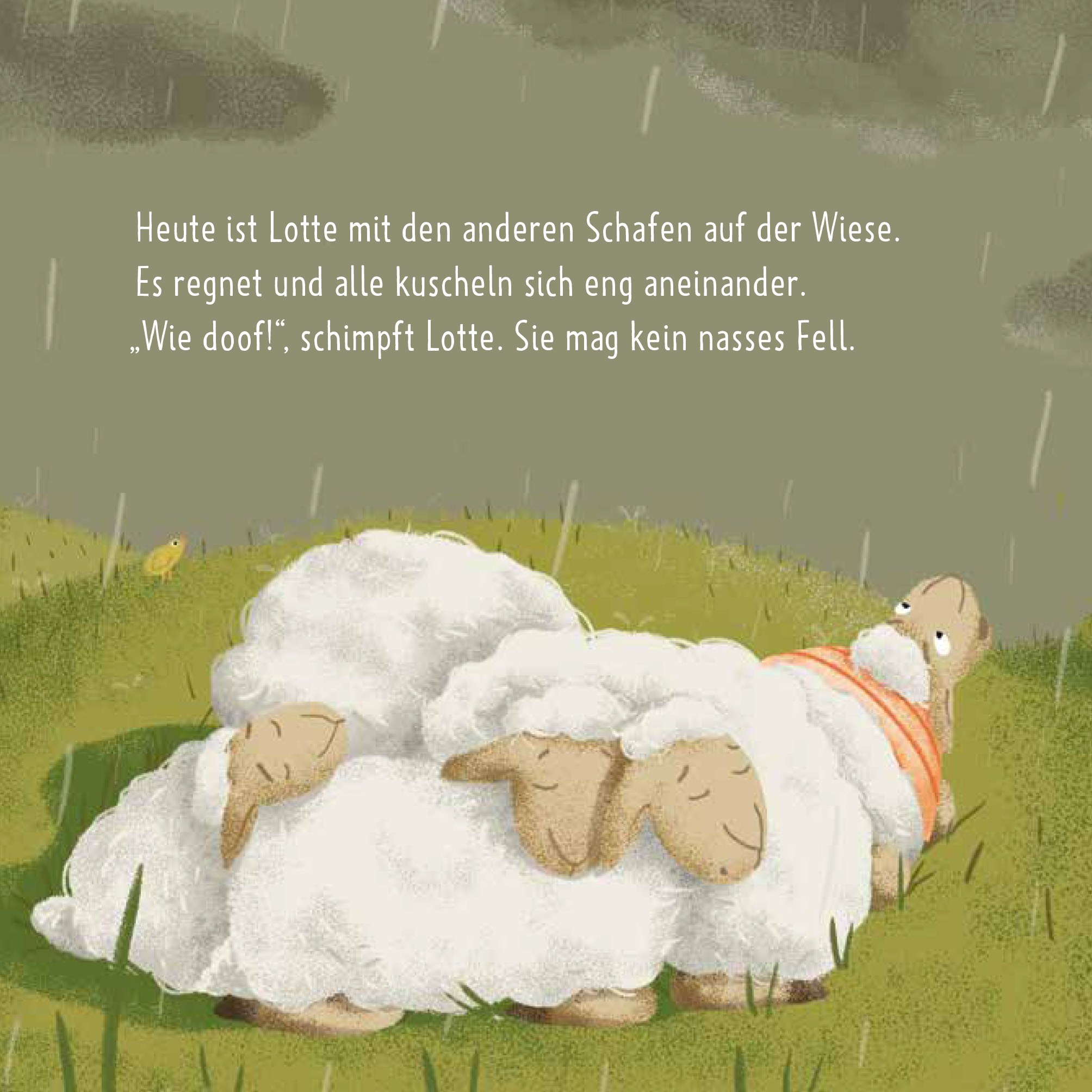 Lotte und das Osterfest -  Anlass: Ostern Autor: Elena Huger (16,7 x 16,8 x 1 cm)