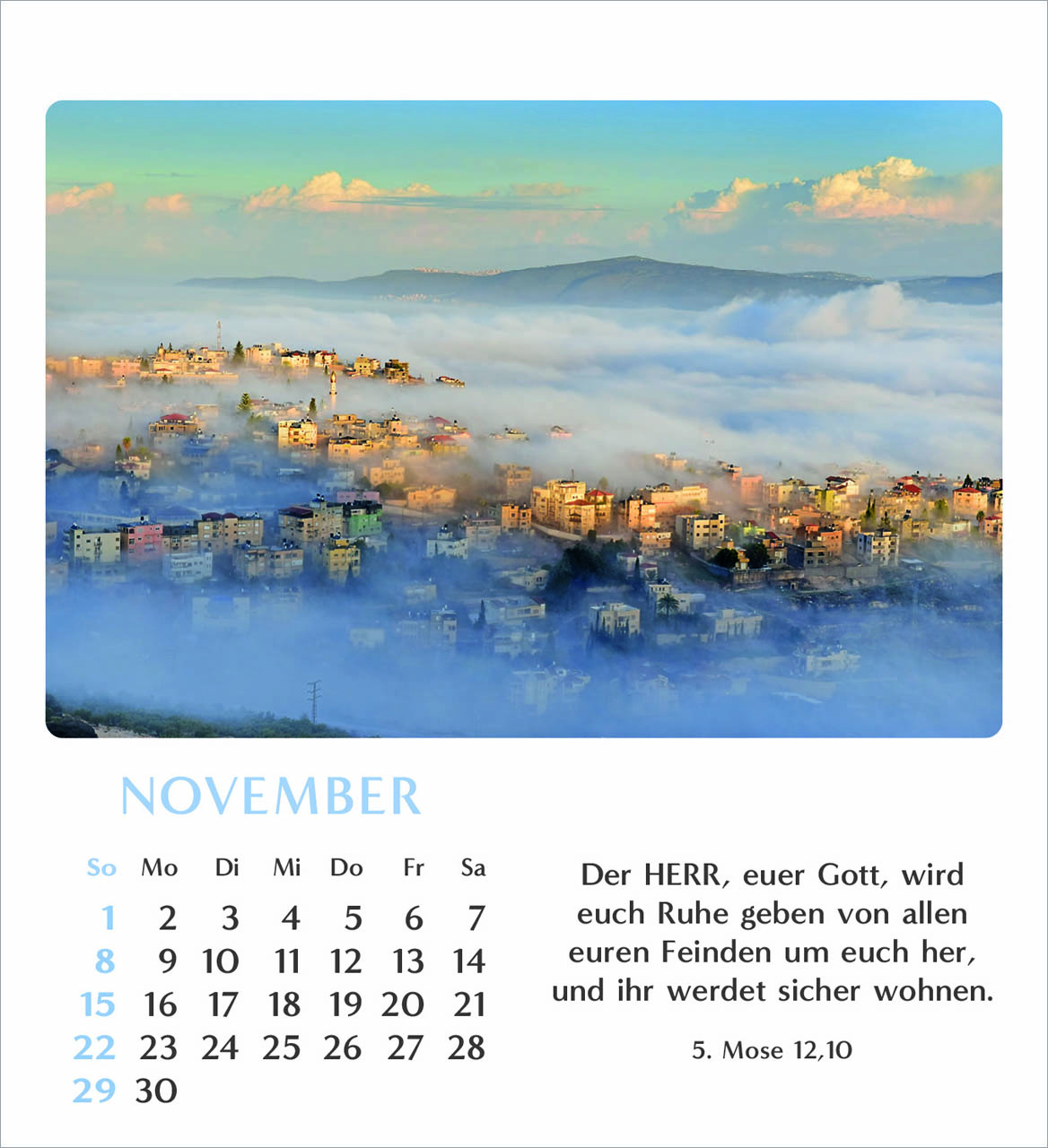 Geliebtes Israel Tischkalender 2026