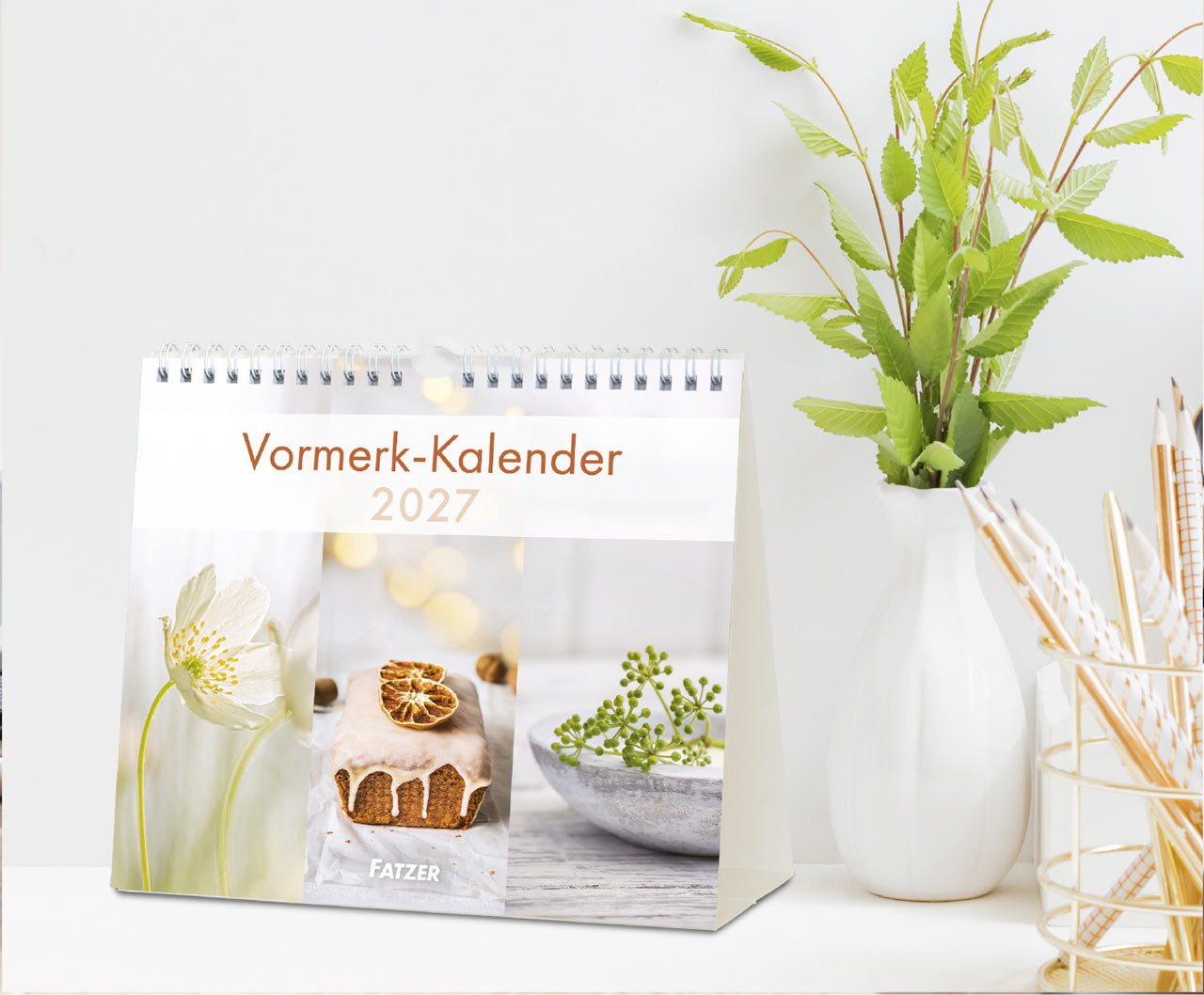 Vormerk-Kalender, mit Bibelverse 2027 – Terminplaner