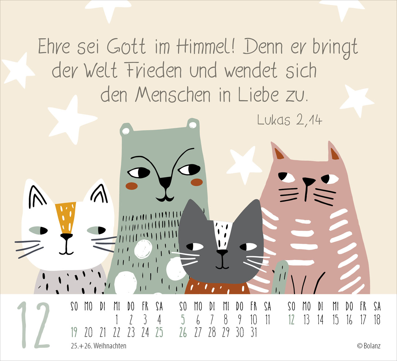 Freunde fürs Leben 2027 – Minikalender