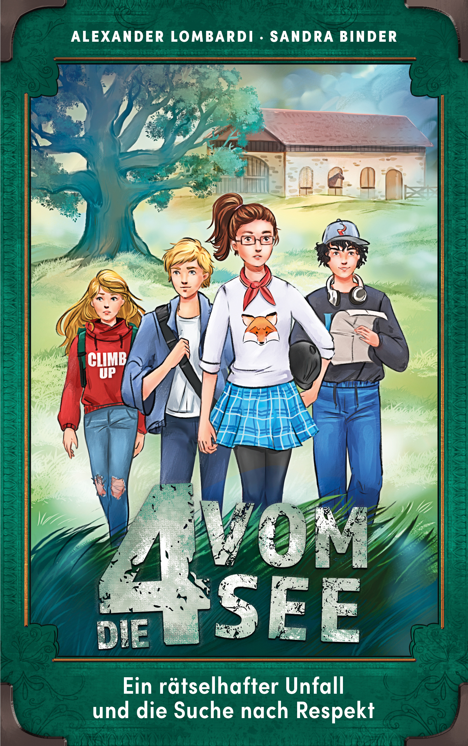 Ein rätselhafter Unfall und die Suche nach Respekt -  Autor: Alexander Lombardi, 
Sandra Binder - Hardcover 4. Auflage (13,5 x 21,5 x 2,3 cm)