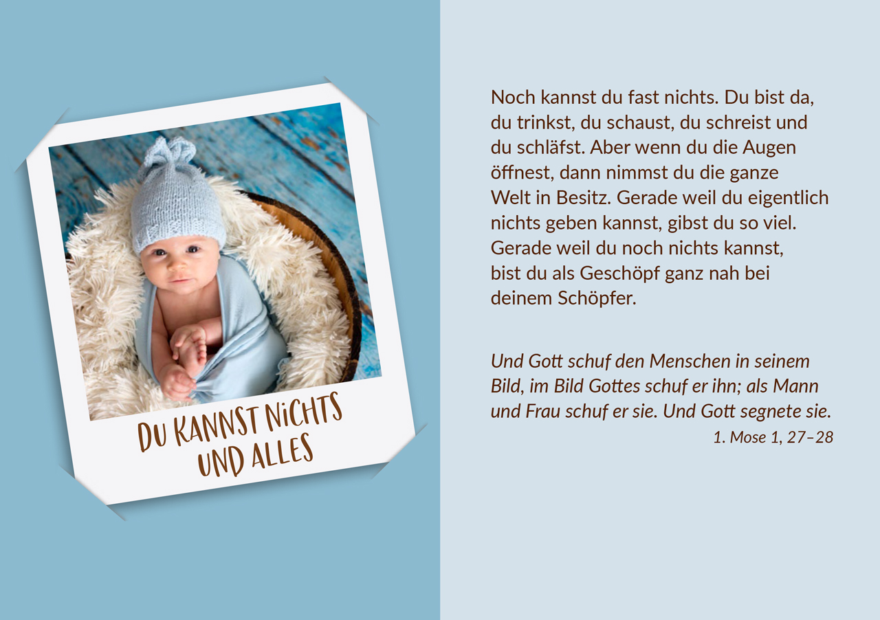 Grußheft zur Geburt - Anlass: Geburt Autor: Erich Remmers (10,5 x 14,8 cm) Grußheft zur Geburt - Anlass: Geburt Autor: Erich Remmers (10,5 x 14,8 cm)