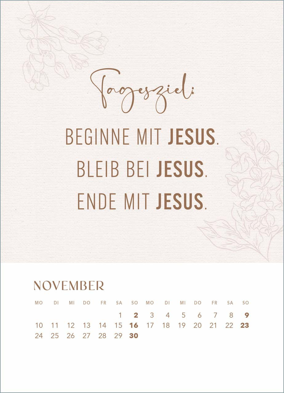 Hoffnung für immer 2025 - Tischkalender mit Holzaufsteller Hoffnung für immer 2025 - Tischkalender mit Holzaufsteller