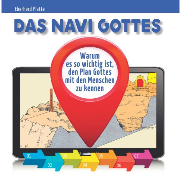 Das Navi Gottes -  Autor: Eberhard Platte - Hardcover 1. Auflage (21 x 20,5 x 1 cm)