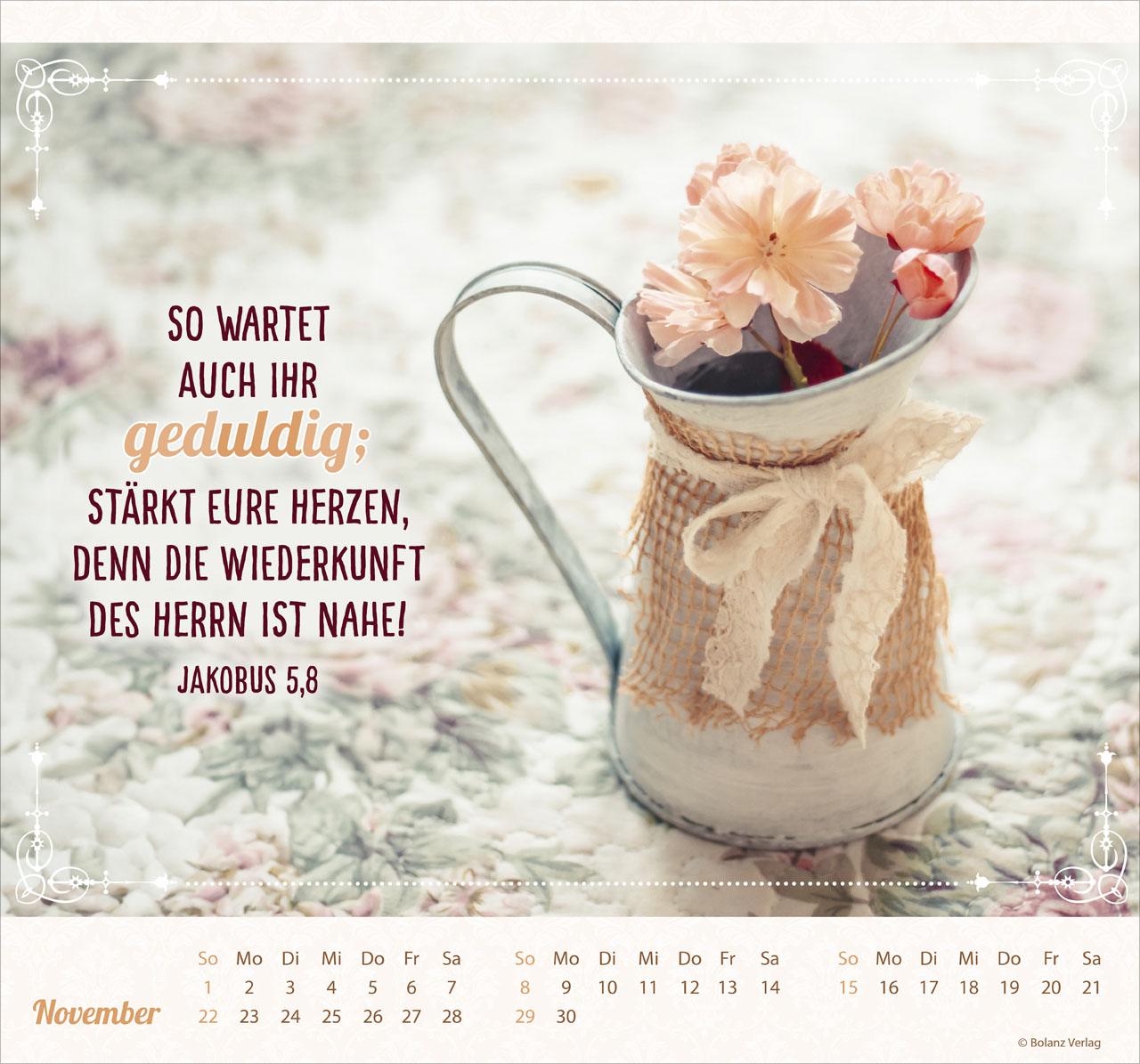 Am Anfang war das Wort 2024 - Wandkalender