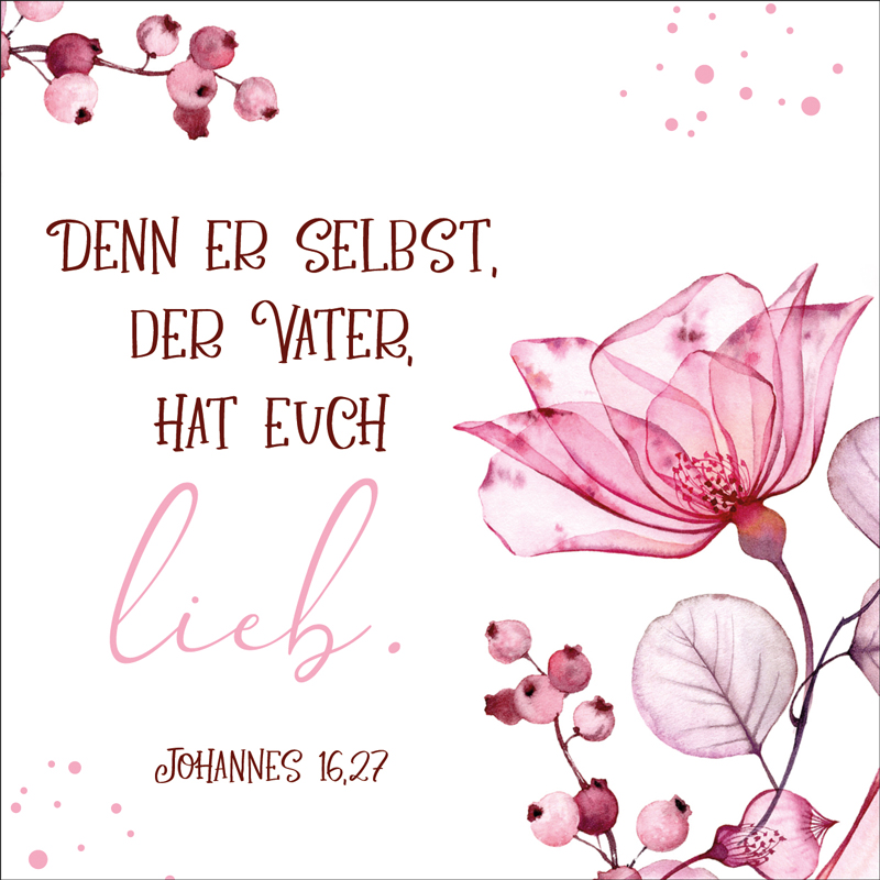 Miniaufstellbuch Deine Güte über uns