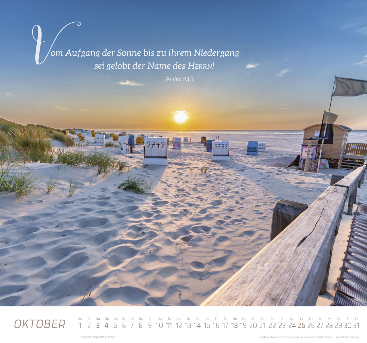 Zeit für Meer 2026 - Wandkalender