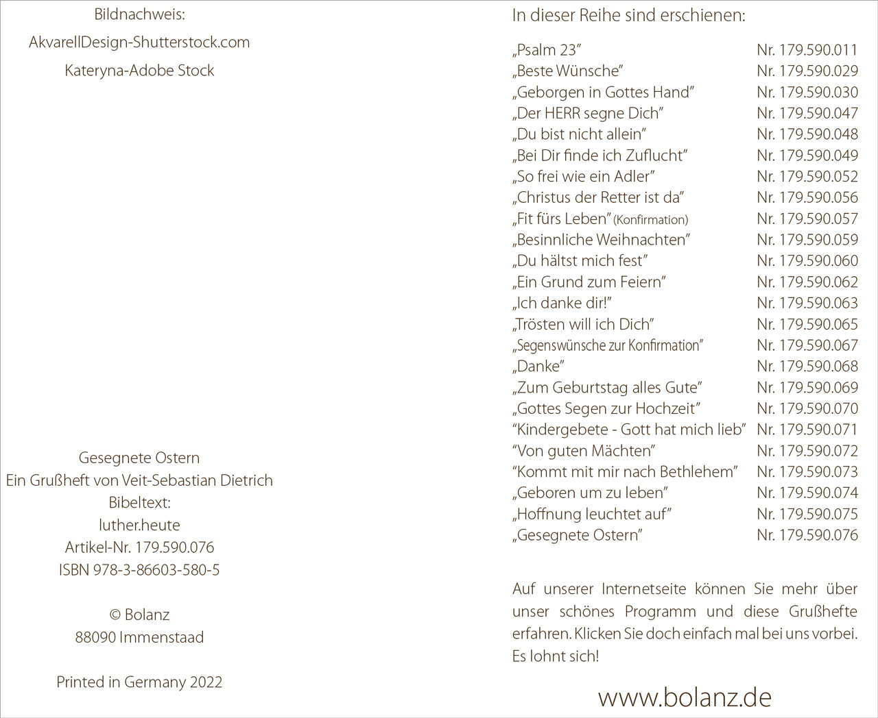 Grußheft - Gesegnete Ostern - Anlass: Ostern (10,5 x 14,8 cm) Grußheft - Gesegnete Ostern - Anlass: Ostern (10,5 x 14,8 cm)