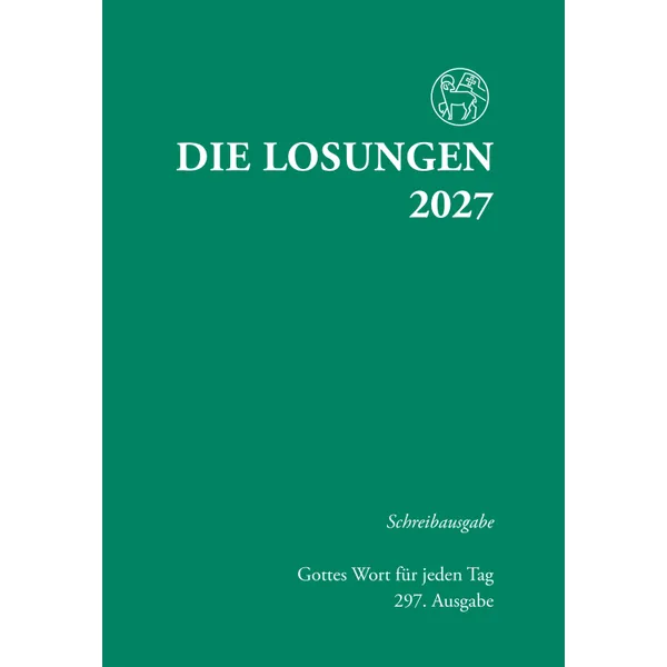 Losungen 2027 grün, Schreibausgabe