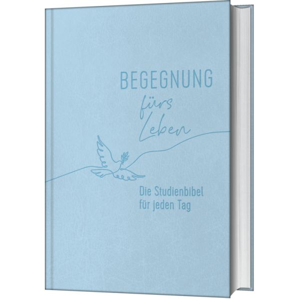 Begegnung fürs Leben, Kunstleder - Die Studienbibel für jeden Tag -  - Kunstleder 10. Auflage (17 x 24 x 5,3 cm)