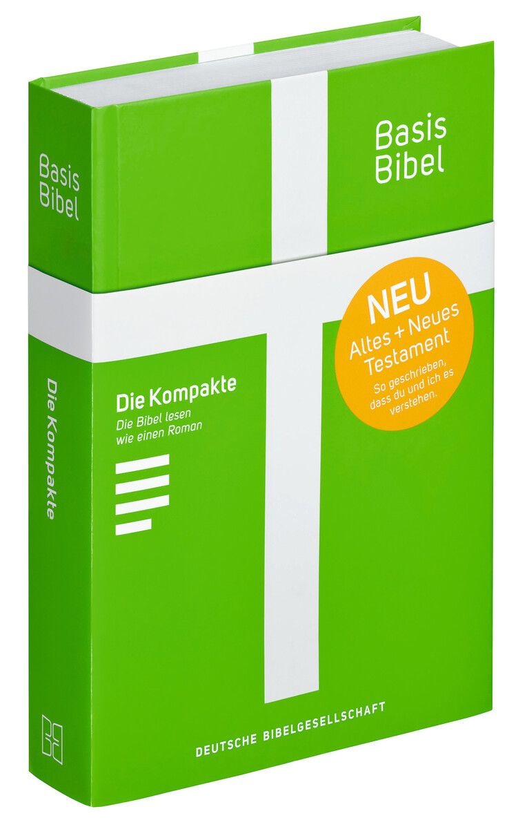 BasisBibel. Die Kompakte. Grün -  - Hardcover 1. Auflage (14,4 x 20,3 x 3,8 cm)