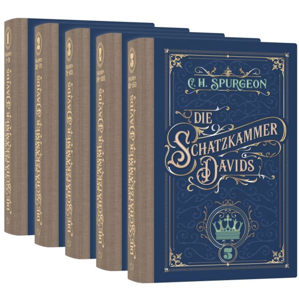 Die Schatzkammer Davids -  Autor: Charles H. Spurgeon - Hardcover 1. Auflage (23,4 x 23,7 x 16 cm)