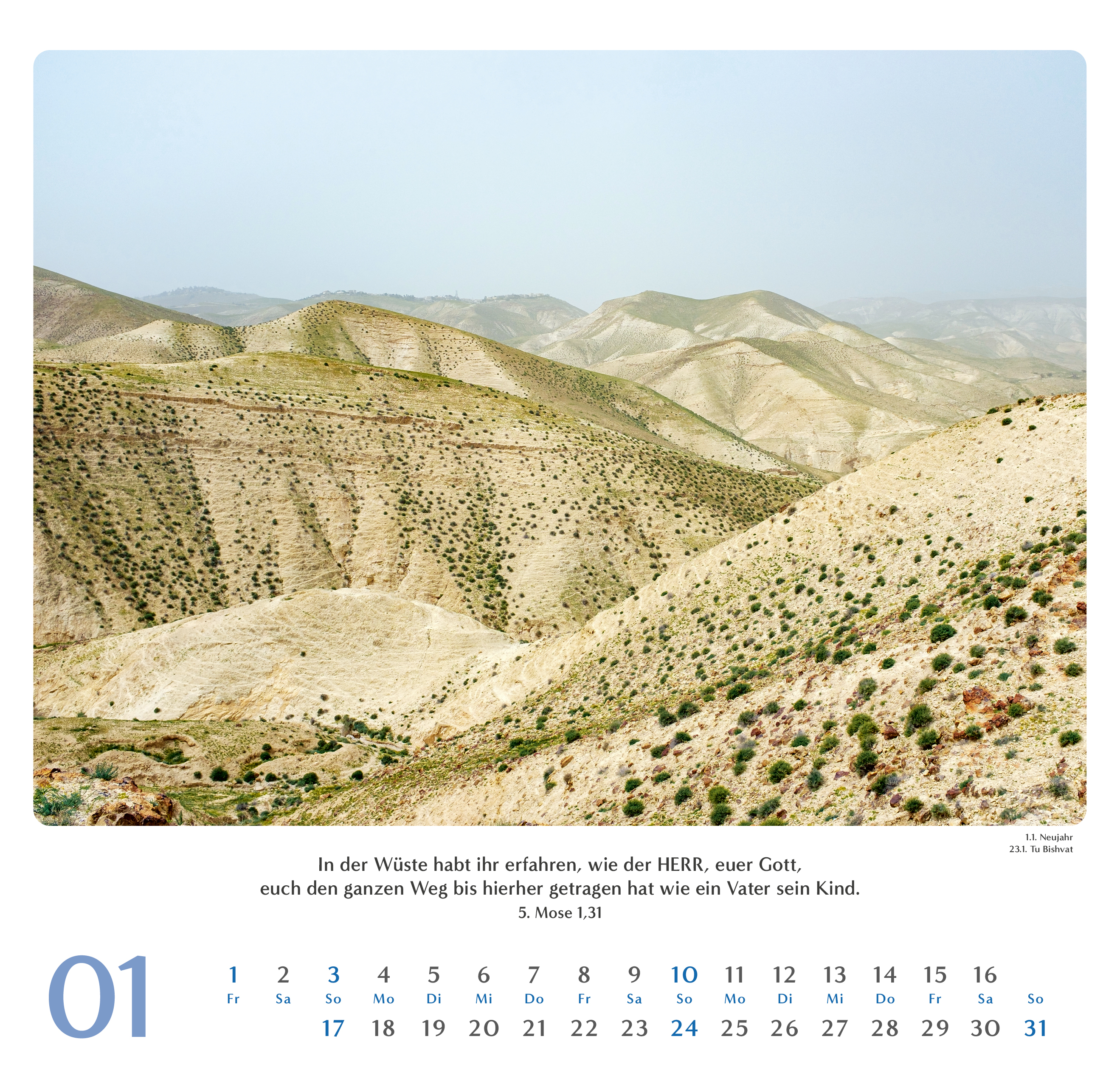 Geliebtes Israel 2027 – Wandkalender
