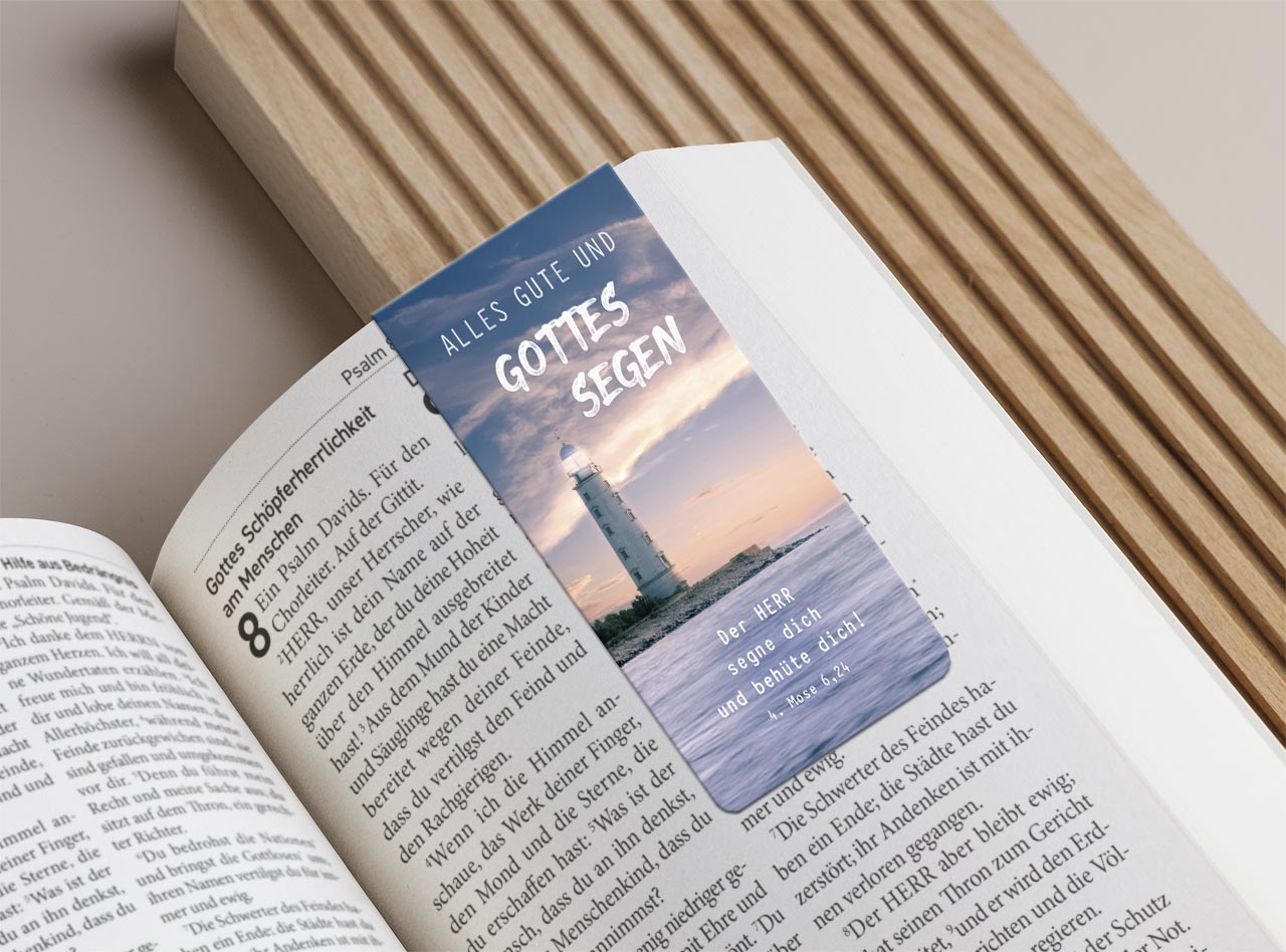 Magnetlesezeichen Gottes Segen