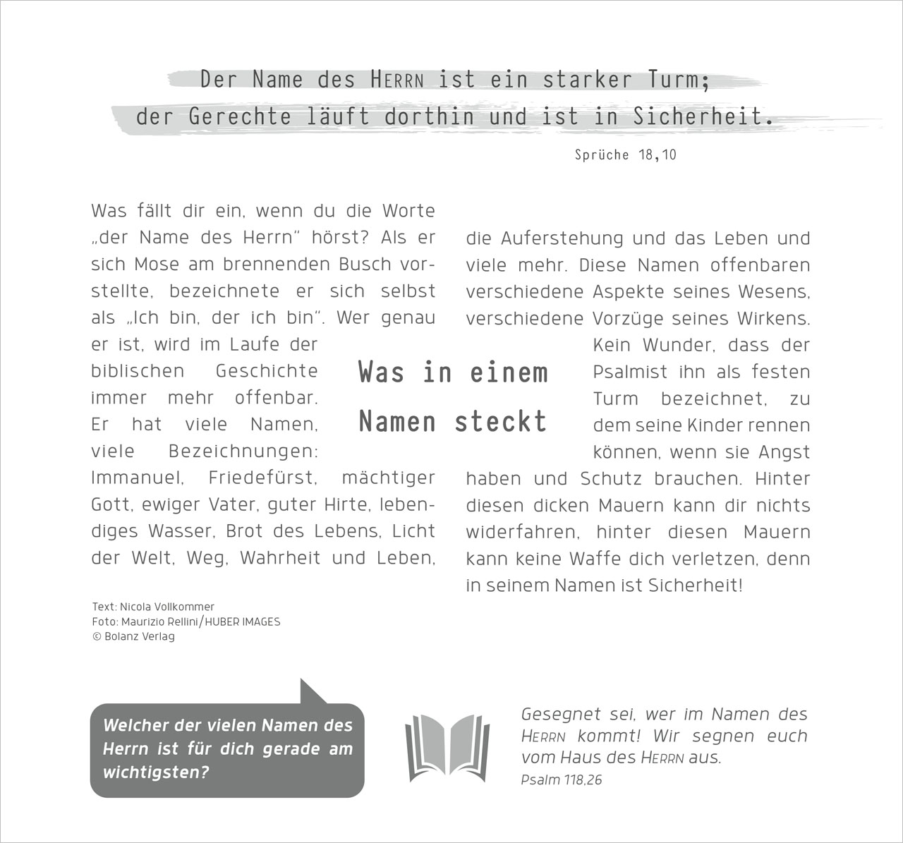 Ich bin der Weg 2027 – Wandkalender
