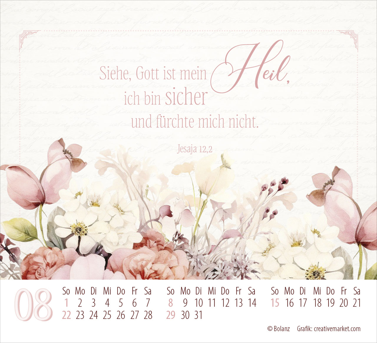 Poesie guter Worte 2027 – Minikalender
