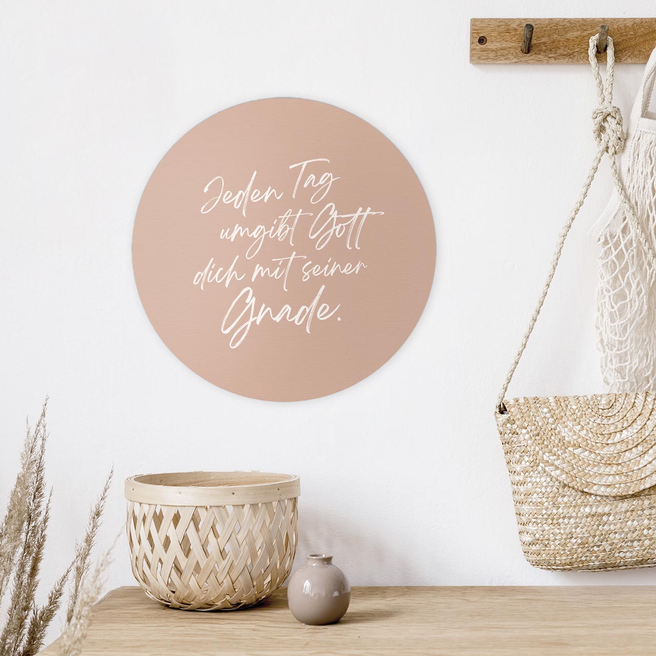 Wandschmuckbild Gnade 25 cm -  (25 cm Durchmesser)