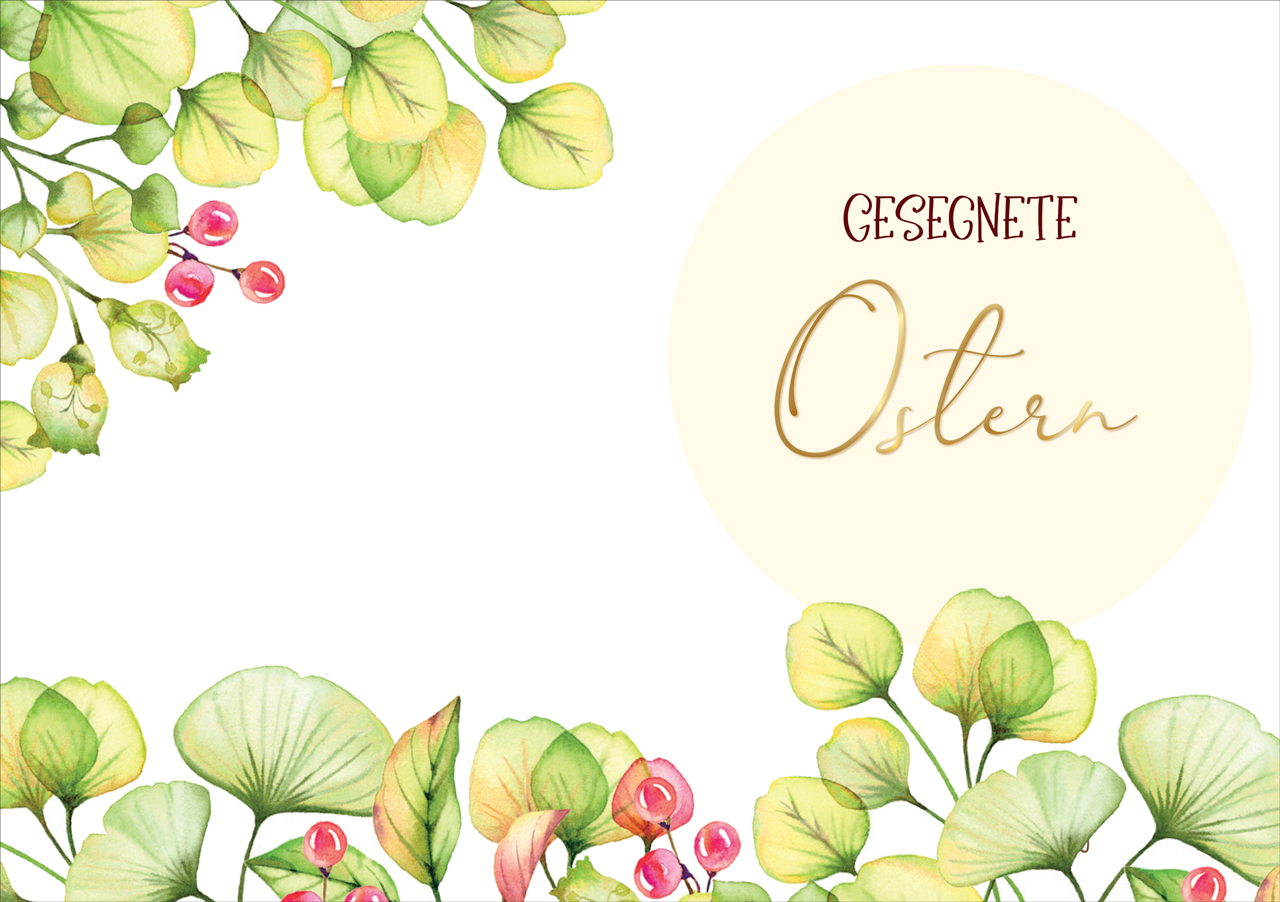 Grußheft - Gesegnete Ostern - Anlass: Ostern (10,5 x 14,8 cm) Grußheft - Gesegnete Ostern - Anlass: Ostern (10,5 x 14,8 cm)