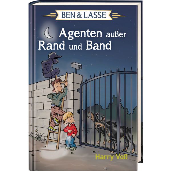 Ben & Lasse - Agenten außer Rand und Band -  Autor: Harry Voß - Hardcover 4. Auflage (13,5 x 20,5 x 1,5 cm)