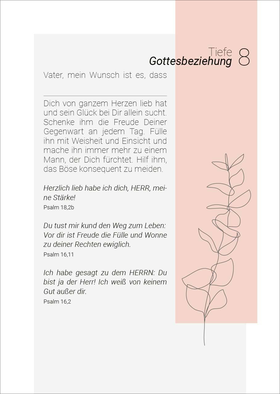 30 Starke Gebete für meinen Ehemann -  Anlass: Gebet Autor: Anna Scholdei (14,8 x 10,5 x 1,5 cm)