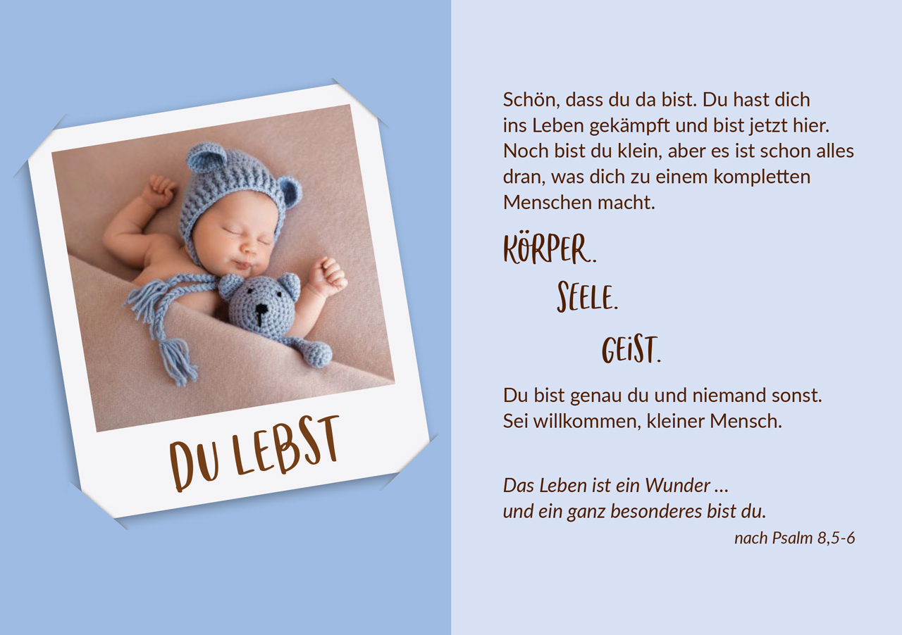Grußheft zur Geburt - Anlass: Geburt Autor: Erich Remmers (10,5 x 14,8 cm) Grußheft zur Geburt - Anlass: Geburt Autor: Erich Remmers (10,5 x 14,8 cm)