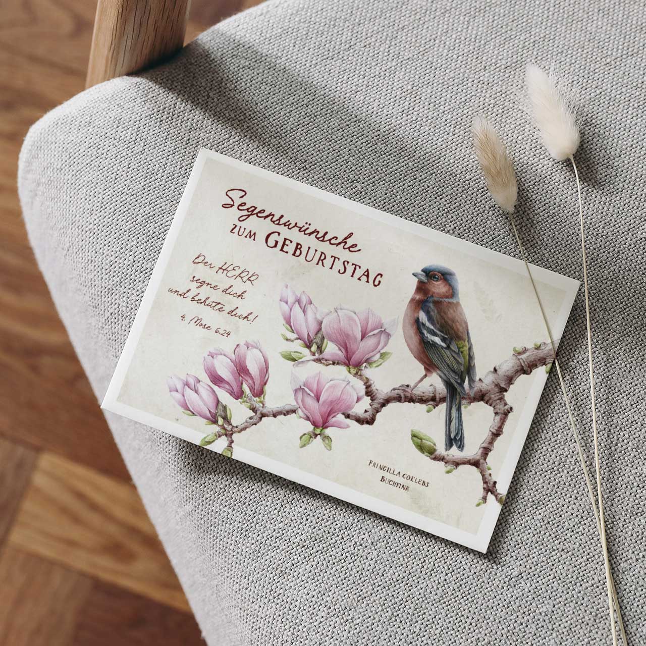 Postkarte Der Herr segne dich und behüte dich! -  Anlass: Geburtstag (14,8 x 10,5 cm)