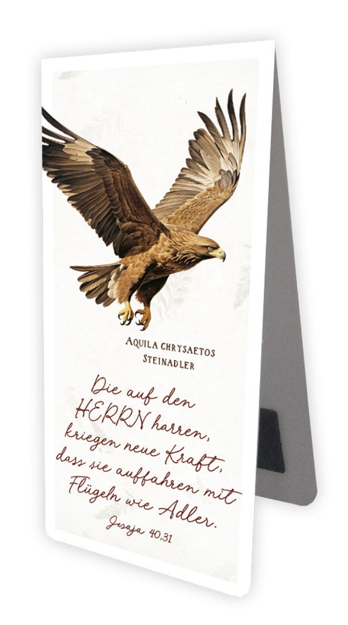 Magnetlesezeichen Adler -  (4,5 x 9,5 cm)