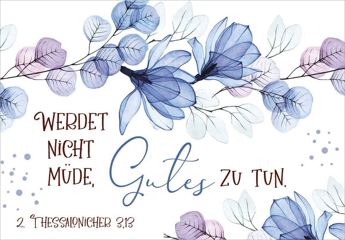 Neujahrslose - Getragen durch alle Zeiten -  (9,8 x 6,8 cm)