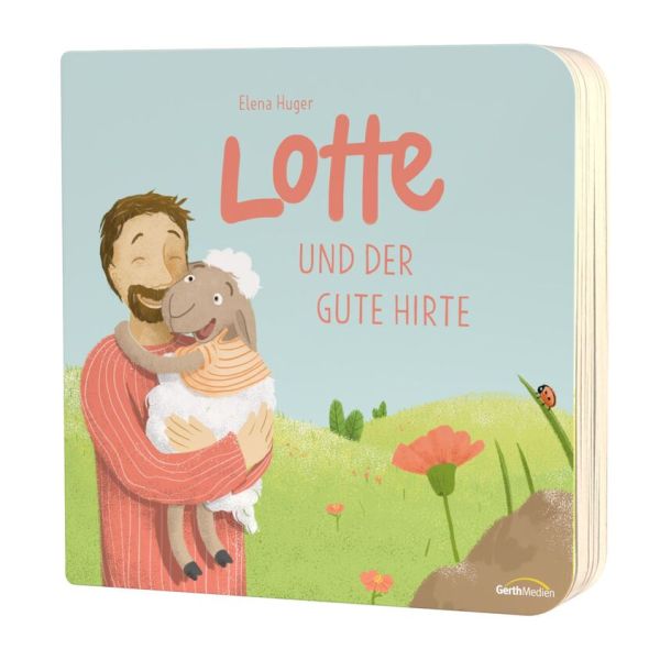 Lotte und der gute Hirte - Autor: Elena Huger - Pappbilderbuch 2. Auflage (17 x 17 x 1 cm) Lotte und der gute Hirte - Autor: Elena Huger - Pappbilderbuch 2. Auflage (17 x 17 x 1 cm)