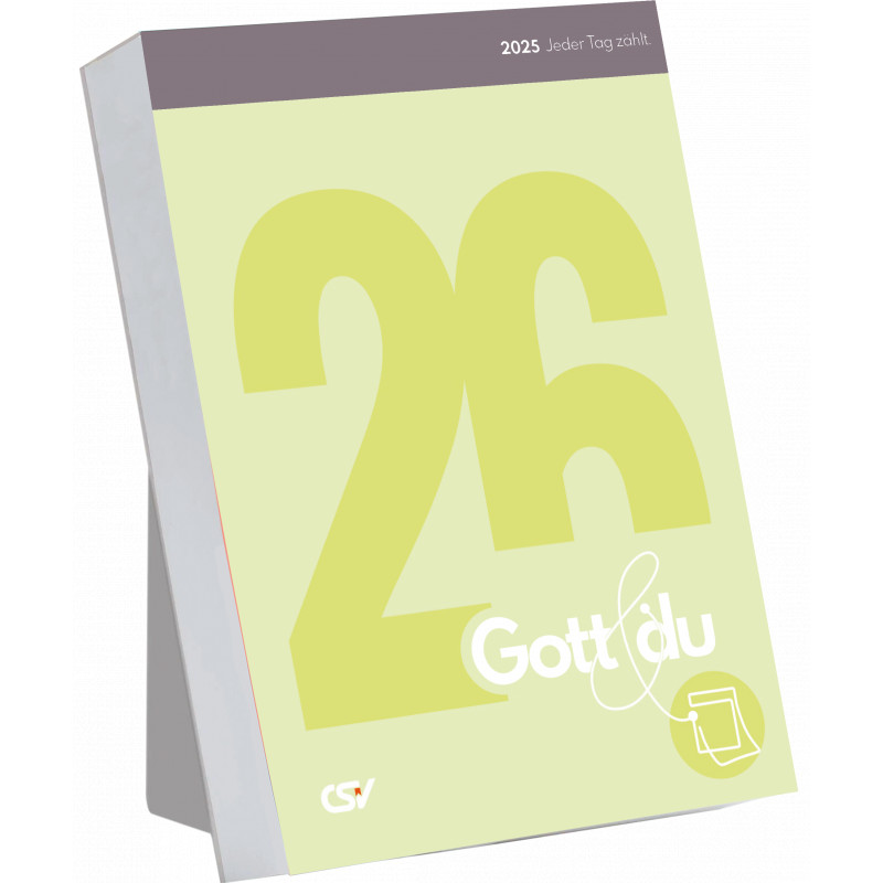 Gott & du 2027 – Abreißkalender