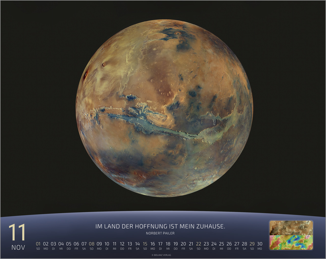 Du bist nicht fern 2026 - Super Wandkalender