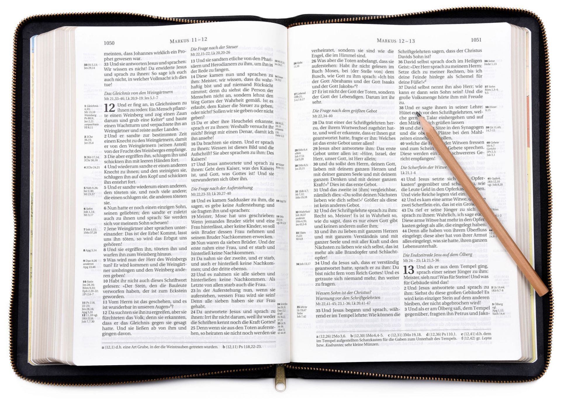 Schlachter 2000 - Standardausgabe Leder mit Reißverschluss -  - Softcover 1. Auflage (15,8 x 22,8 x 2,7 cm)